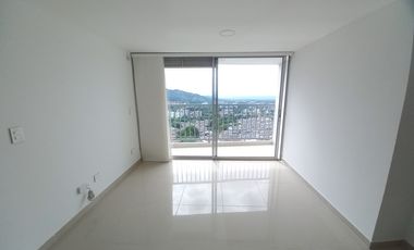 apartaestudio en arriendo en edificio infinity piso 24. Cod A13728