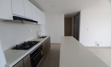 apartaestudio en arriendo en edificio infinity piso 24. Cod A13728