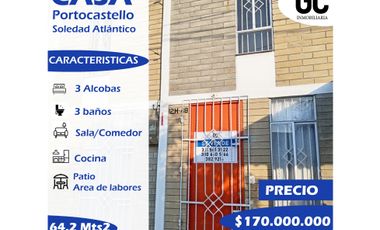 Se vede casa Duplex / Portocastello - El Manantial - Soledad