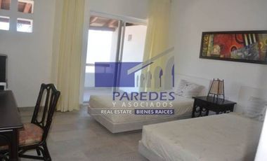 A03 villa en condominio de 3 recamaras con vista al pacifico y la marina Ixtapa