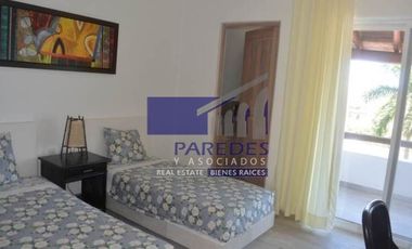 A03 villa en condominio de 3 recamaras con vista al pacifico y la marina Ixtapa