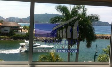 A03 villa en condominio de 3 recamaras con vista al pacifico y la marina Ixtapa