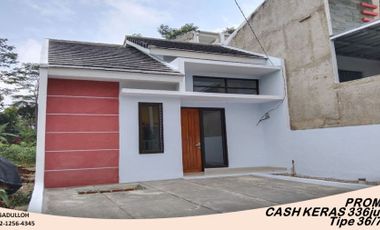 Rumah Minimalis Idaman di Padalarang Bandung barat dekat Kota Baru Parahyangan Cash 336jt