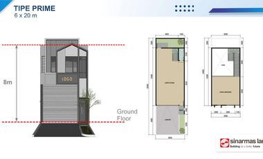 Rudang Multiguna Terbaik tipe 12, Taman Tekno X tahap 2 BSD City
