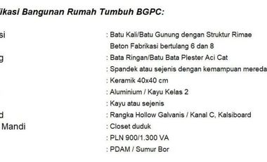Jual Rumah Non Bank 1 Lantai di Gowa Sulawesi Selatan