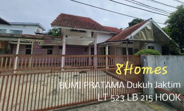 Rumah Hoek Luas 523 Bumi Pratama Kramat Jati