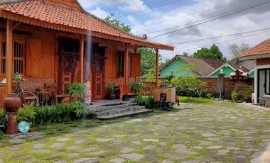 Villa Etnik di Kaliurang km 16 dekat Kampus UII Terpadu
