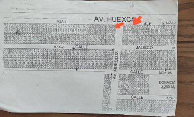 Terreno en venta 235 m2. Cesión de derechos
