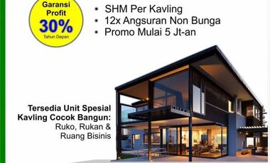 Tanah Kavling Belakang Terminal Laladon