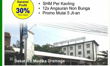 Tanah Kavling Belakang Terminal Laladon