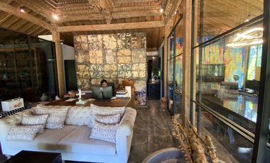 Leasehold - Exquisite Teak Joglo Office with Premium Finishes & Scenic Landscape