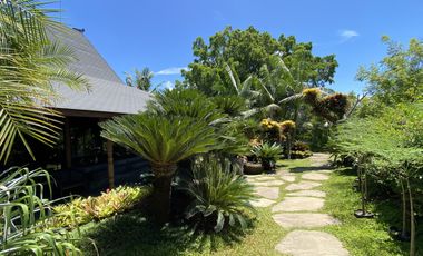 Leasehold - Exquisite Teak Joglo Office with Premium Finishes & Scenic Landscape