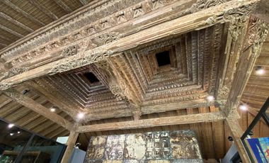 Leasehold - Exquisite Teak Joglo Office with Premium Finishes & Scenic Landscape