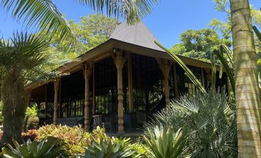 Leasehold - Exquisite Teak Joglo Office with Premium Finishes & Scenic Landscape