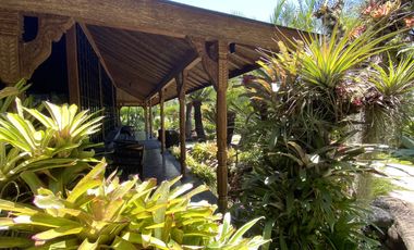 Leasehold - Exquisite Teak Joglo Office with Premium Finishes & Scenic Landscape