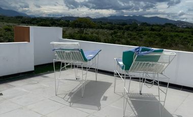 casa en arriendo en bocono. Cod A3418