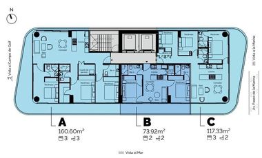 Departamento en preventa Marina Puerto Vallarta | CAN