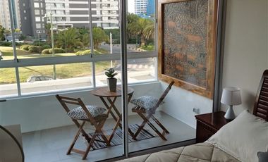 Depto amoblado 2 dorm con 2 Estacionamientos y Bodega