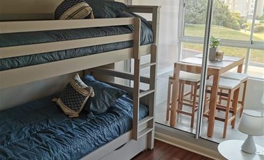 Depto amoblado 2 dorm con 2 Estacionamientos y Bodega