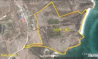 Tanah Dijual Pantai Pink Telone Lombok Timur