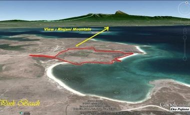 Tanah Dijual Pantai Pink Telone Lombok Timur