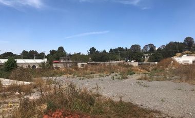 Oportunidad Venta Renta Terreno/Carretera México-Toluca