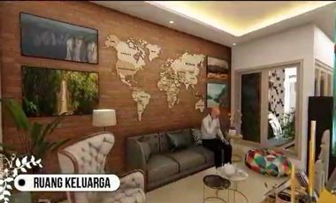 DIJUAL RUMAH KLASIK, HARGA MURAH DEKAT CANDI SOJIWAN