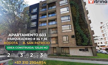 Vitrina Inmobiliaria vende apartamento en Edificio NDIVA 106 Bogota