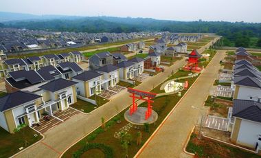 Rumah 130 Juta Tipe 45/150 Nuansa Negri Jepang OverKredit