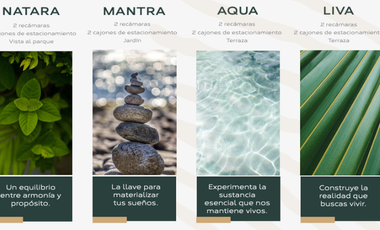 Departamento (AQUA) en Venta en Sei Park en Cholul