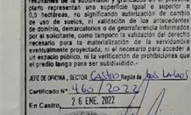 Parcela en Venta en Quellón