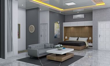 Design Classic 2 Lt Full Interior & Kolam Renang Dekat SKA