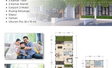 Lantai Granite, 15 Menit Ke Kampus UGM, Hunian Dijual Jogja