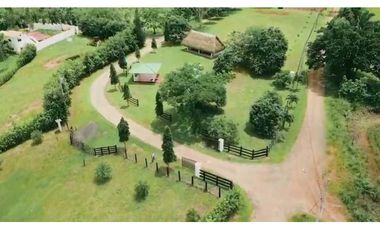 VENDO TERRENO CAMPESTRE CERCA A LA CHORRERA