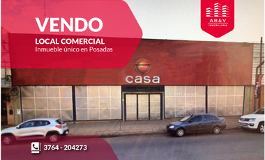 LOCAL COMERCIAL-INMUEBLE ÚNICO EN POSADAS
