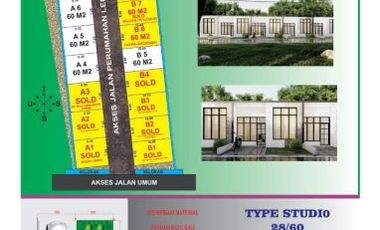 Rumah Minimalis Konsep Studio Perumahan GPA 3 Di Prambanan Siap KPR