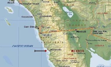 Terreno Industrial en venta de 400 Hectáreas, Punta Colonet, Ensenada México.