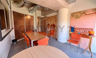 OFICINA EN VENTA, AMOBLADA, METRO LOS DOMINICOS, LAS CONDES