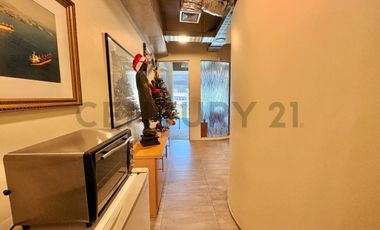 OFICINA EN VENTA, AMOBLADA, METRO LOS DOMINICOS, LAS CONDES