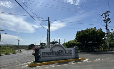 TERRENO EN URBANIZACIÓN MARINA BLUE, SUR DE MANTA