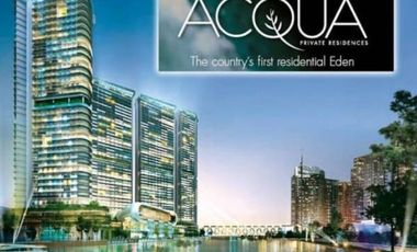 2BR unit in Acqua Private Residences for LEASE