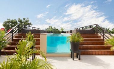 Hotel boutique con 5 suites, 6 recamaras, roof top con alberca, amueblado