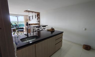 apartamento en arriendo/venta en playa mendoza. Cod A106806