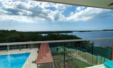 apartamento en arriendo/venta en playa mendoza. Cod A106806