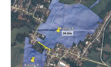 Dijual Tanah 300.000 m2 cocok untuk Industri Cikopo - Tj. Garut Purwakarta