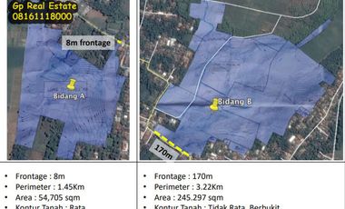 Dijual Tanah 300.000 m2 cocok untuk Industri Cikopo - Tj. Garut Purwakarta