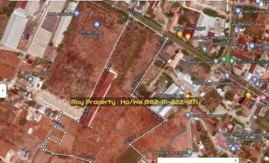 TERMURAH Tanah dan Gudang di Raya Babat Tuban 3.7 Ha Jatim