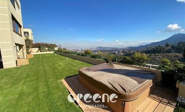 Departamento de Lujo con jardín en venta de 400 m2, Vitacura