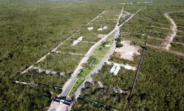 Venta de terreno residencial en Tagora, Conkal Yucatan