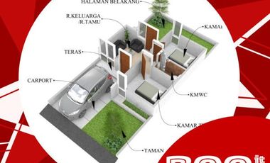 RUMAH DIJUAL DI GONDANGREJO HANYA 7 MENIT KE UNS